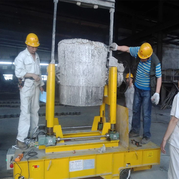 10t Material Handling Ladle Transfer Cart