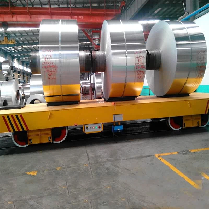 100 Tons Mold Electric Transfer Cart For Steel Material Custom Length high quality