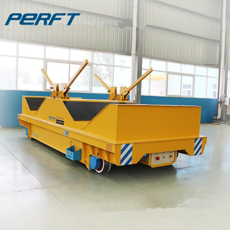 Carro de transporte con batería y manejo de bobinas personalizado
