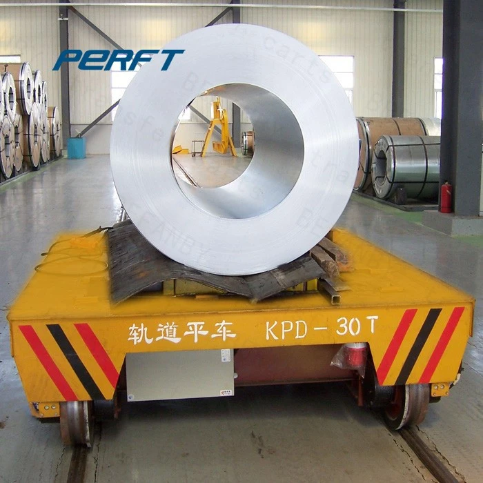 Custom Coil Handling Battery Powered Transport Trolley best