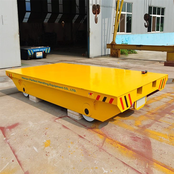 Industrial Transfer Cart For Foundry Plant 50t