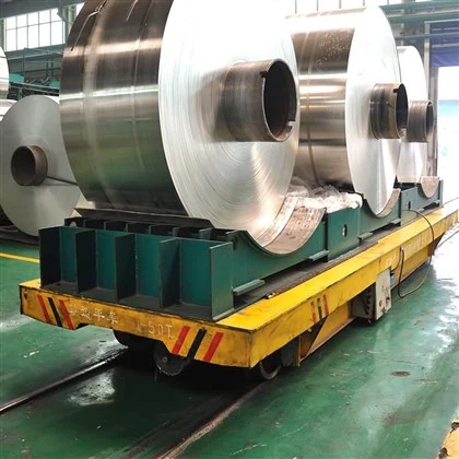 Carro de cucharón de riel 30t para acería