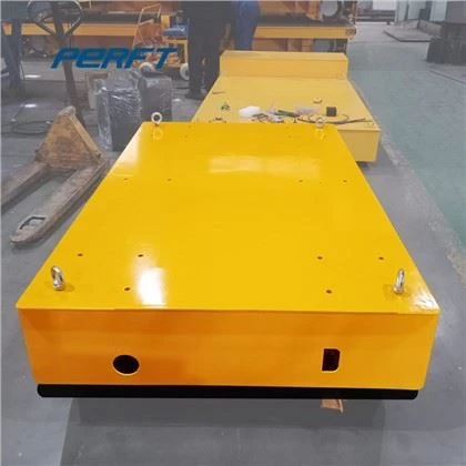 Carro de transferencia de rieles de China que carga 10 toneladas de placa de acero